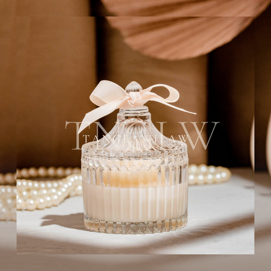 Sabrina Peony Soy Scented Candle Wedding Souvenir Gift Idea