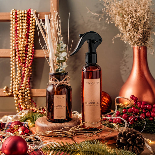 Hotel-Inspired Room and Linen Spray & Reed Diffuser