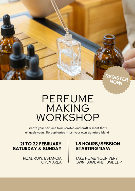 Somn Scent Signature Perfume Workshop | 21 - 22 February